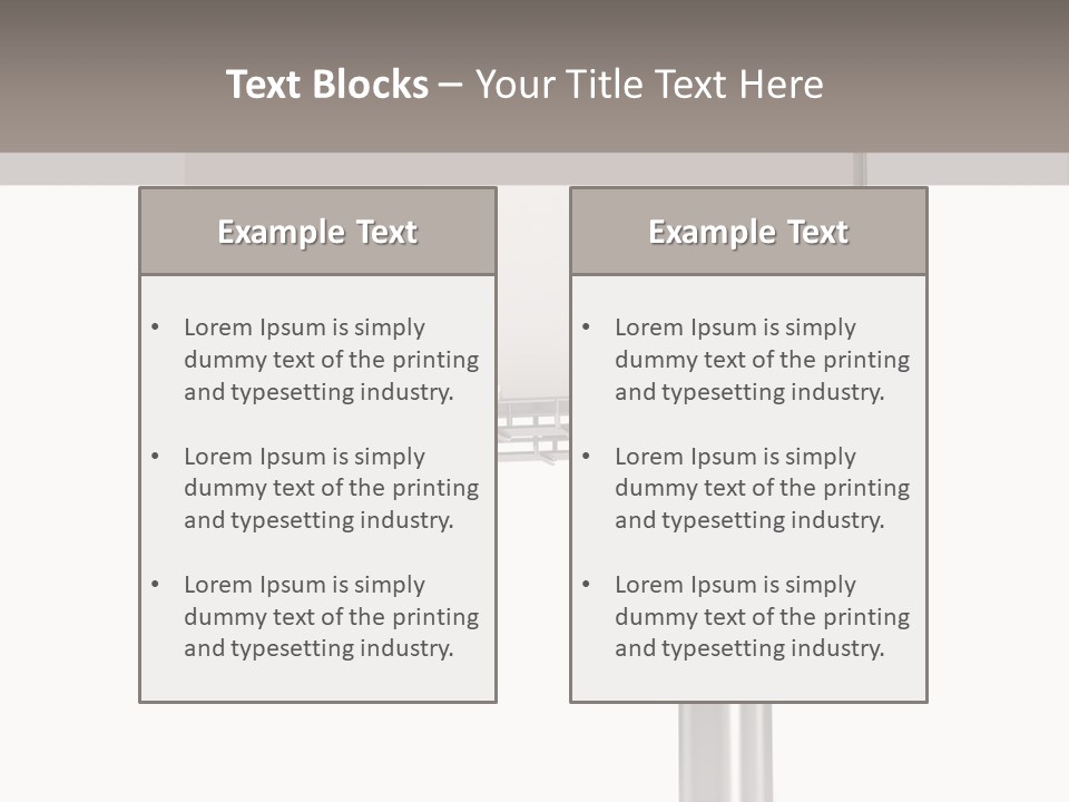 Traffic Nobody Message PowerPoint Template