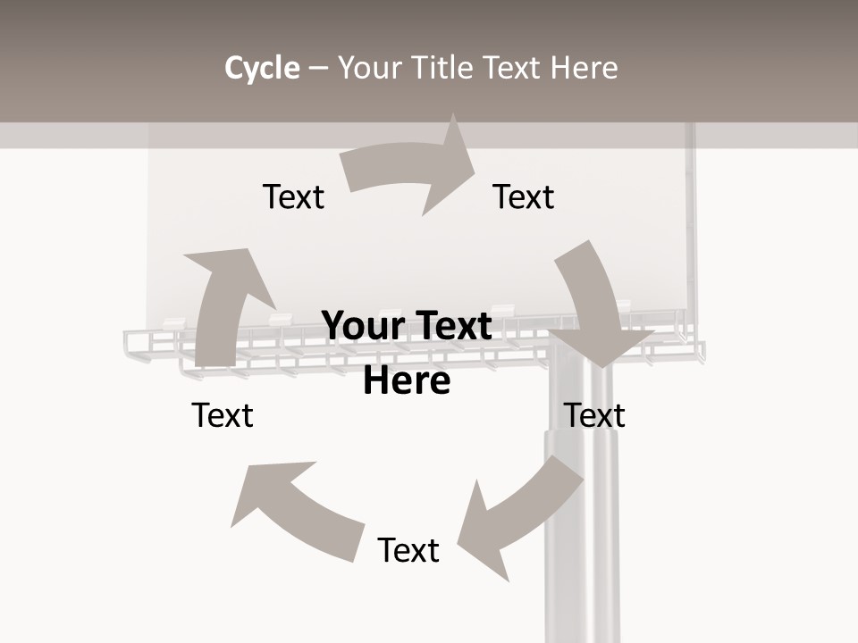 Traffic Nobody Message PowerPoint Template