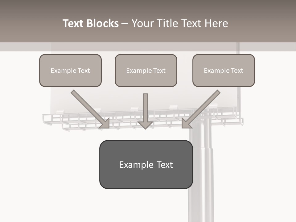 Traffic Nobody Message PowerPoint Template