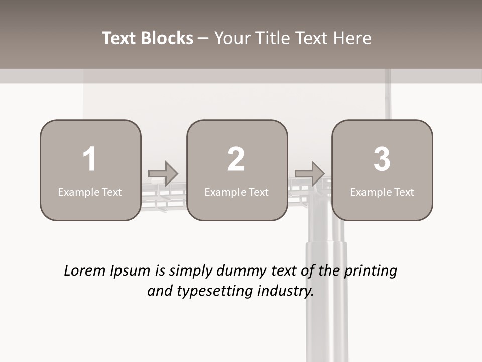 Traffic Nobody Message PowerPoint Template
