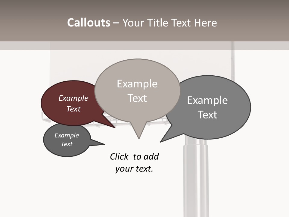 Traffic Nobody Message PowerPoint Template