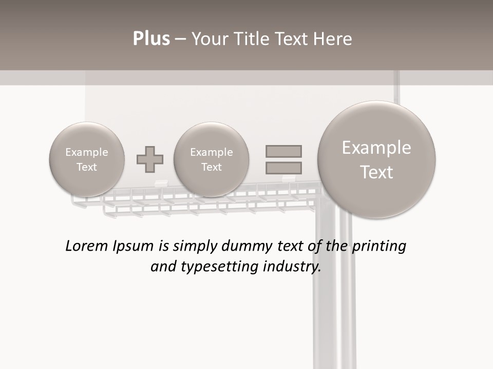 Traffic Nobody Message PowerPoint Template