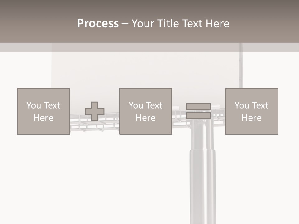 Traffic Nobody Message PowerPoint Template