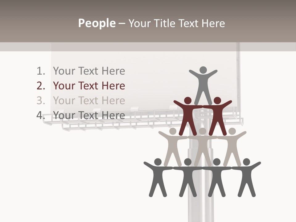 Traffic Nobody Message PowerPoint Template