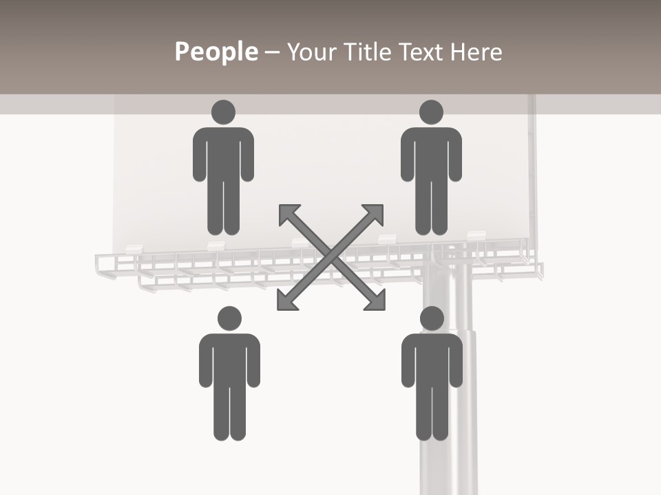 Traffic Nobody Message PowerPoint Template