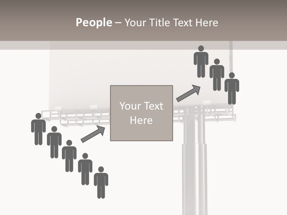 Traffic Nobody Message PowerPoint Template