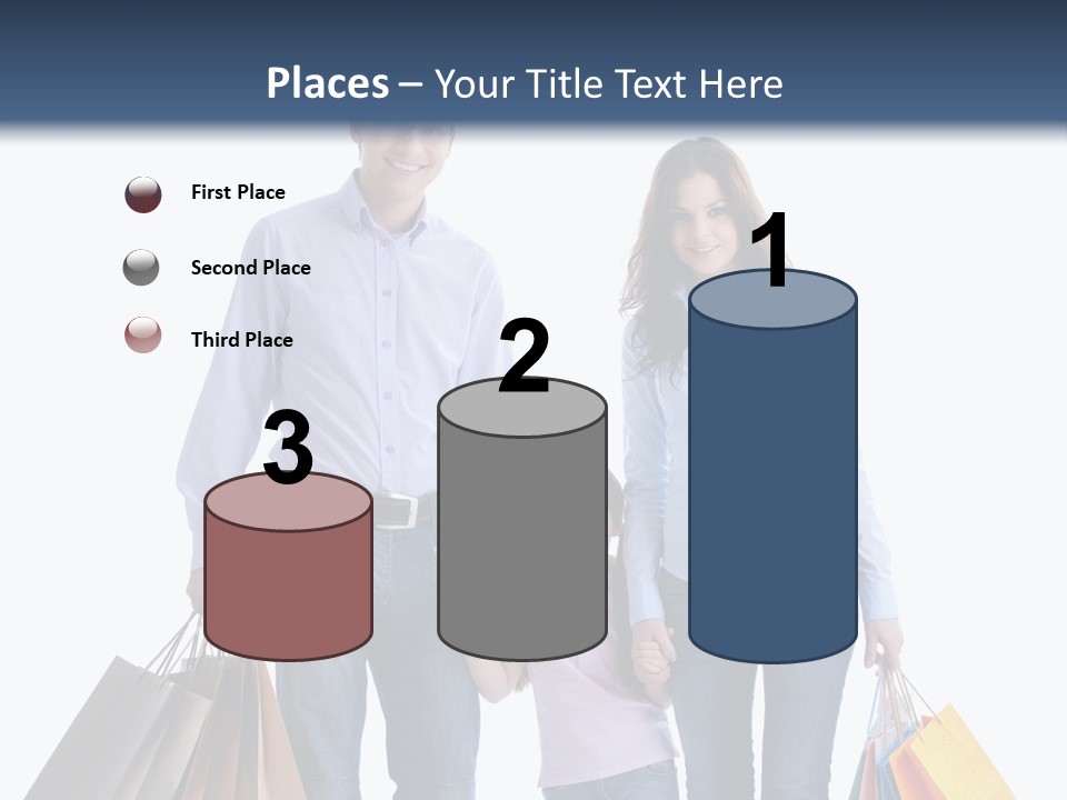 Retail Hobbies Female PowerPoint Template