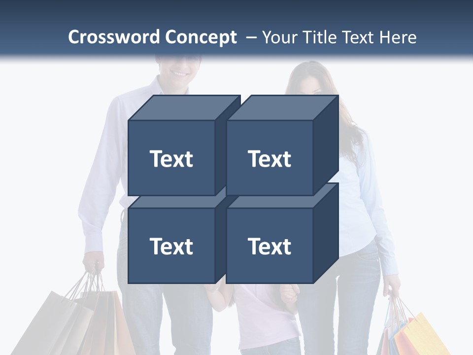 Retail Hobbies Female PowerPoint Template