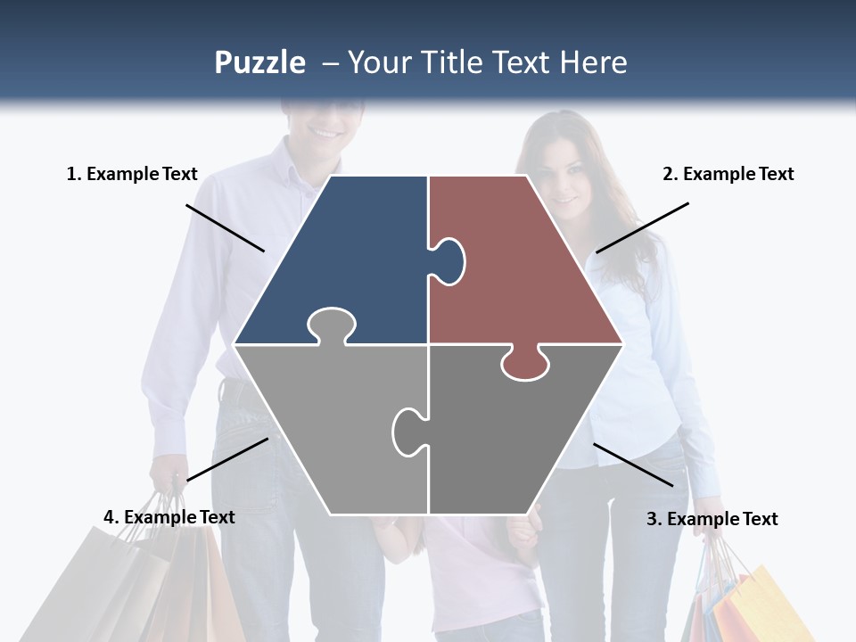 Retail Hobbies Female PowerPoint Template
