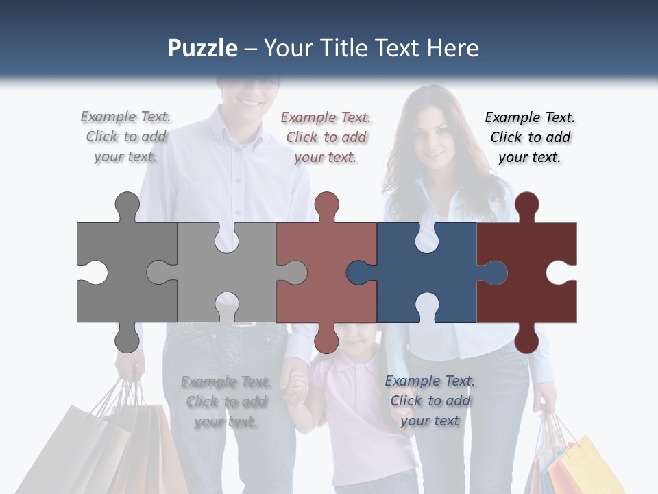 Retail Hobbies Female PowerPoint Template