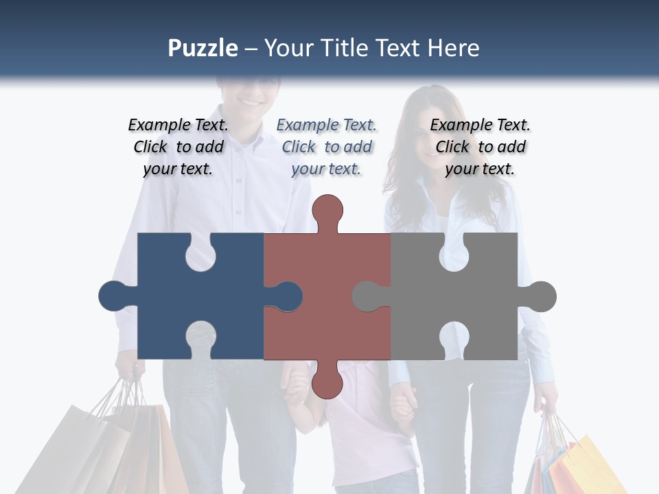 Retail Hobbies Female PowerPoint Template