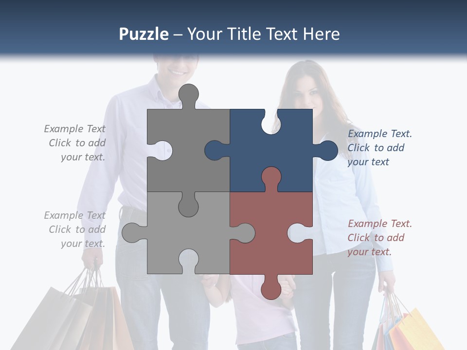 Retail Hobbies Female PowerPoint Template