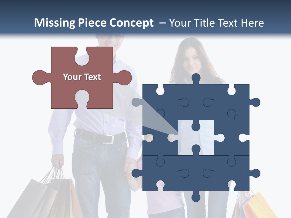 Retail Hobbies Female PowerPoint Template