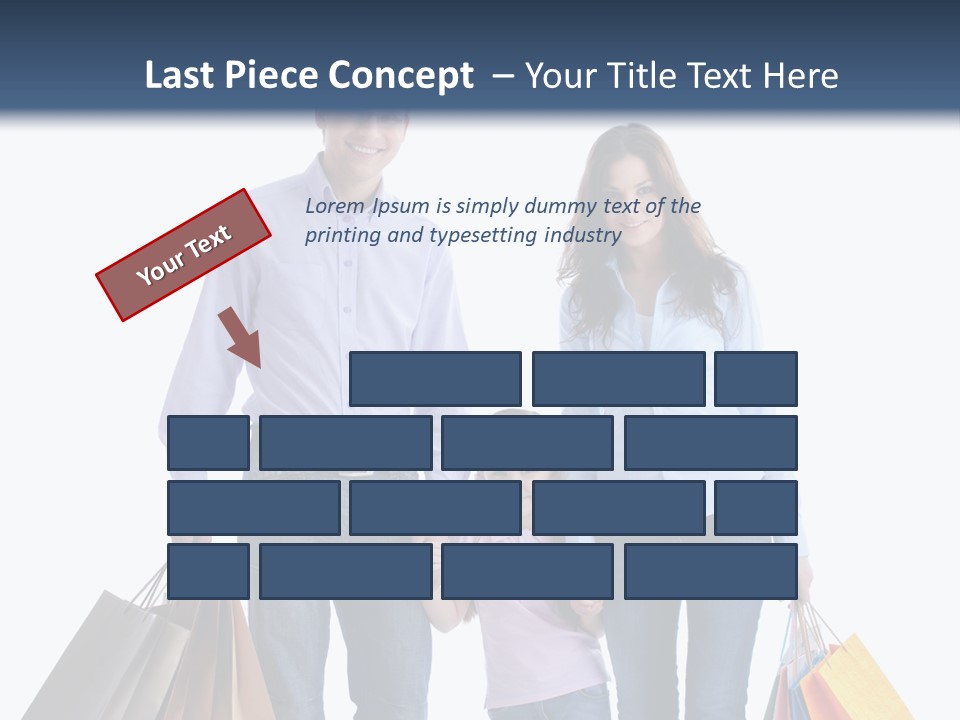 Retail Hobbies Female PowerPoint Template