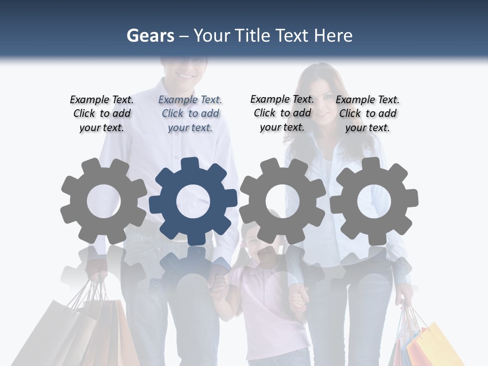 Retail Hobbies Female PowerPoint Template