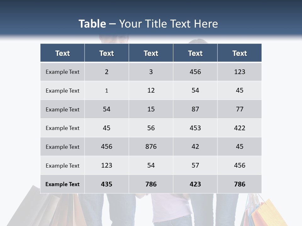 Retail Hobbies Female PowerPoint Template