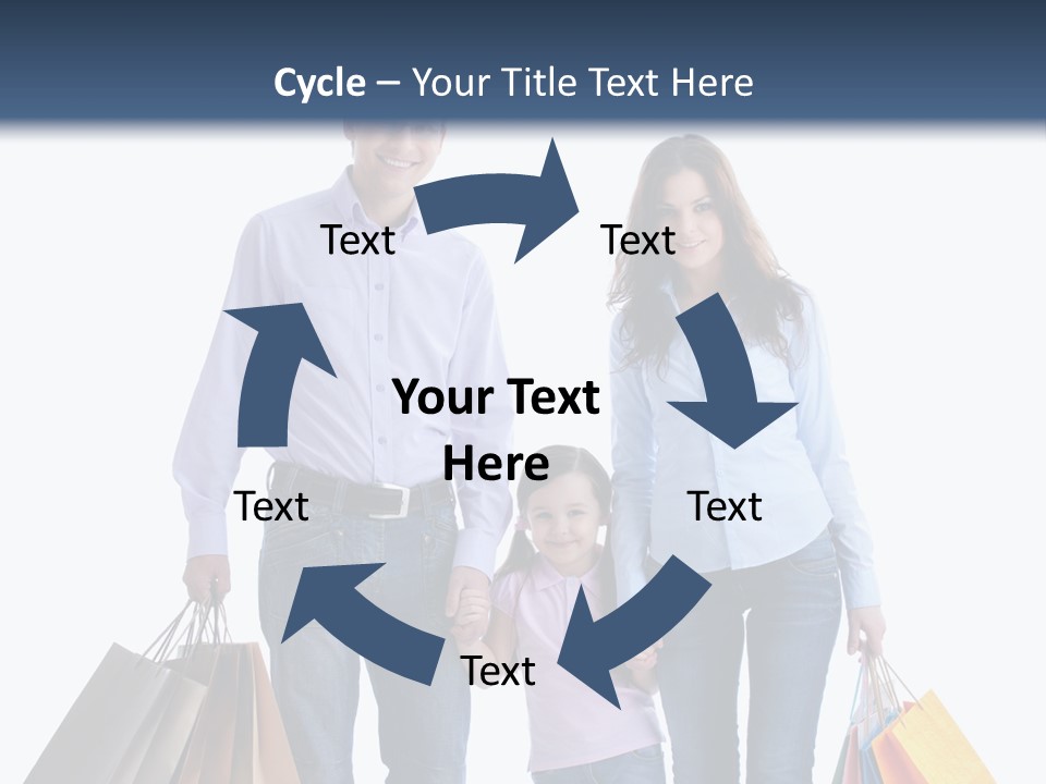 Retail Hobbies Female PowerPoint Template
