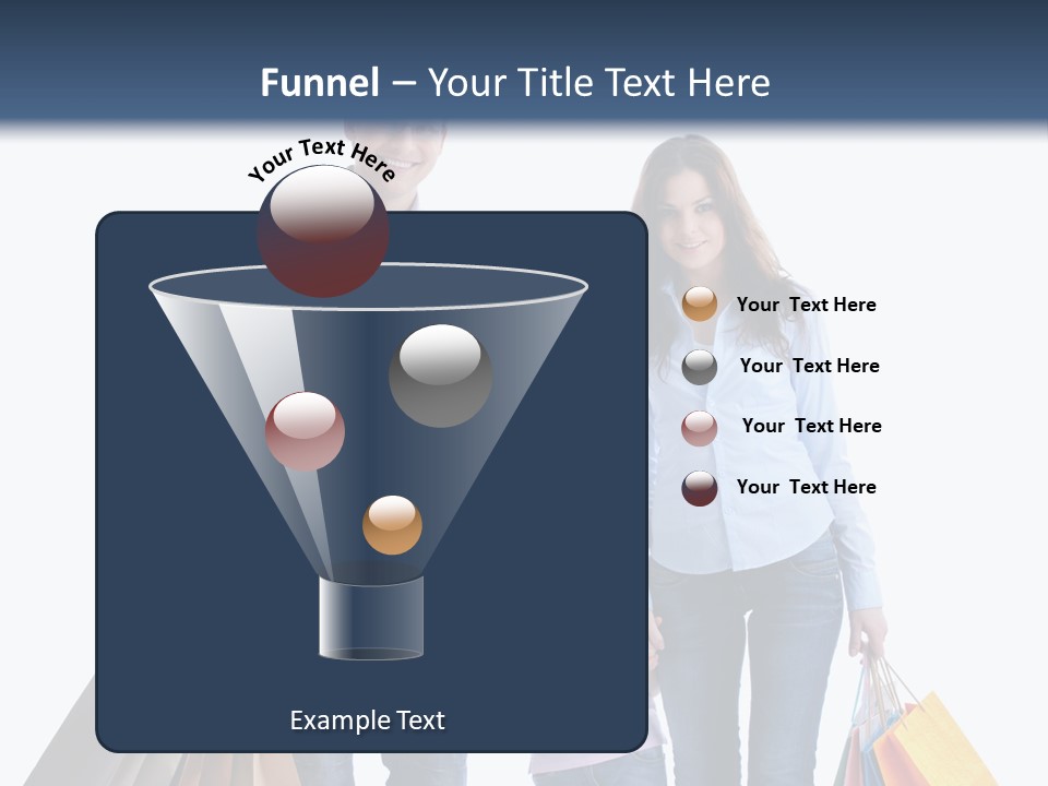 Retail Hobbies Female PowerPoint Template