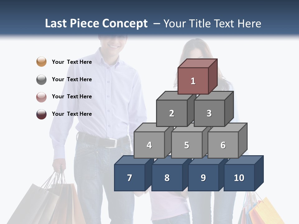 Retail Hobbies Female PowerPoint Template