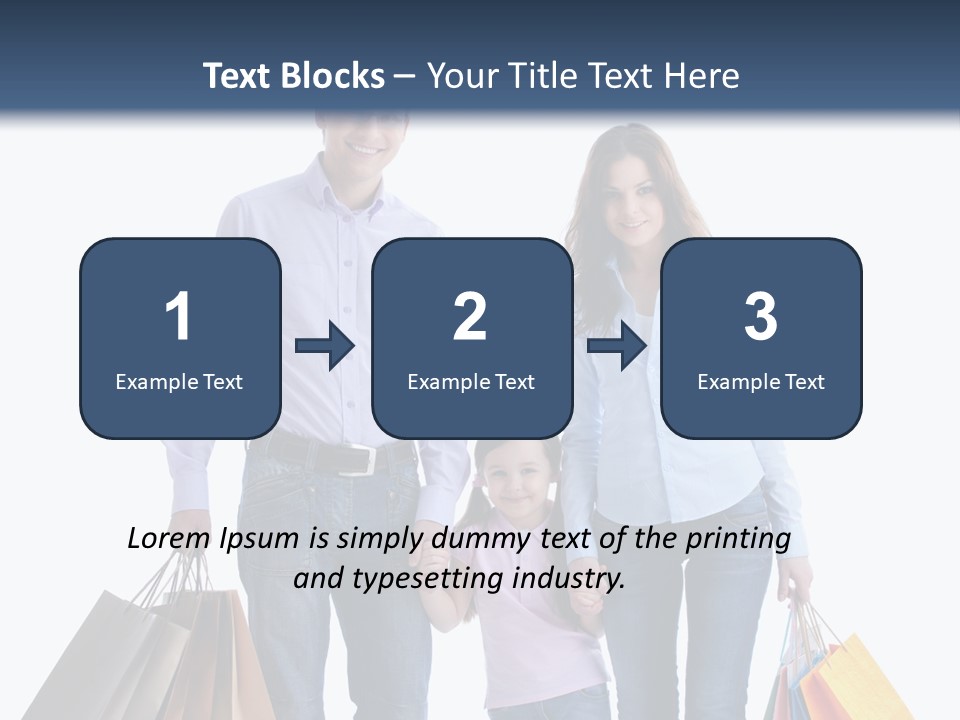 Retail Hobbies Female PowerPoint Template