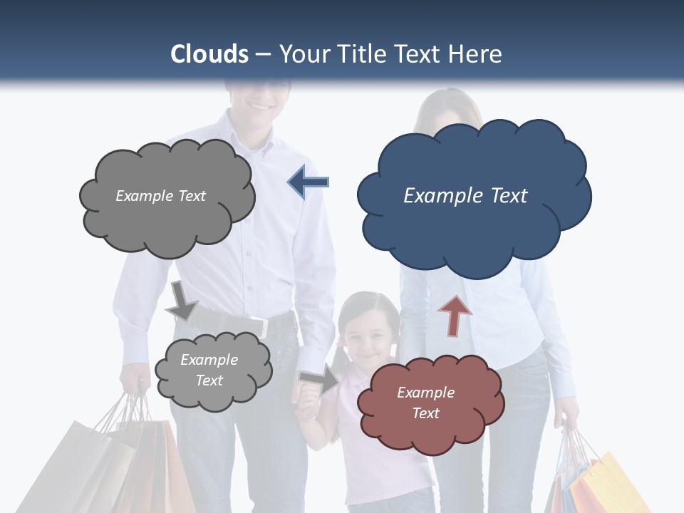 Retail Hobbies Female PowerPoint Template