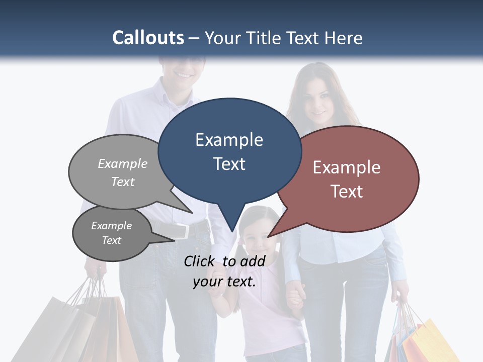 Retail Hobbies Female PowerPoint Template