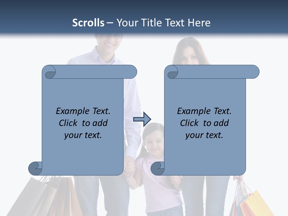Retail Hobbies Female PowerPoint Template