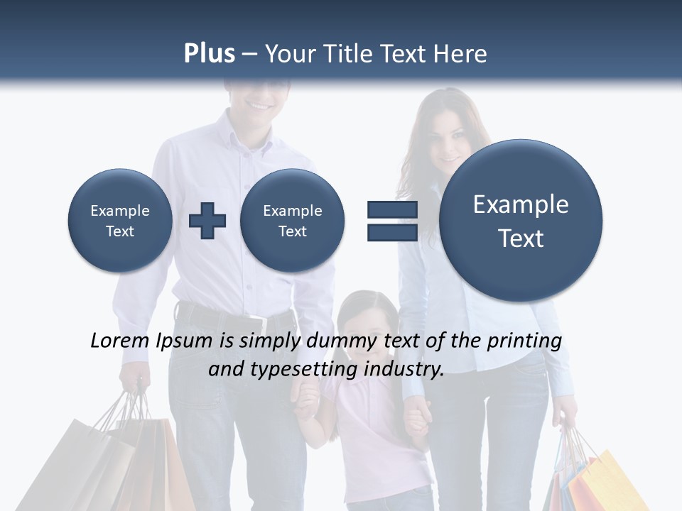 Retail Hobbies Female PowerPoint Template