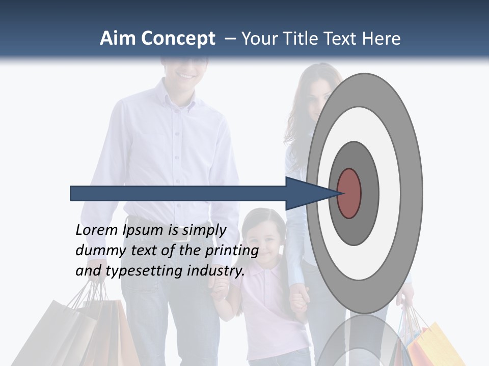 Retail Hobbies Female PowerPoint Template