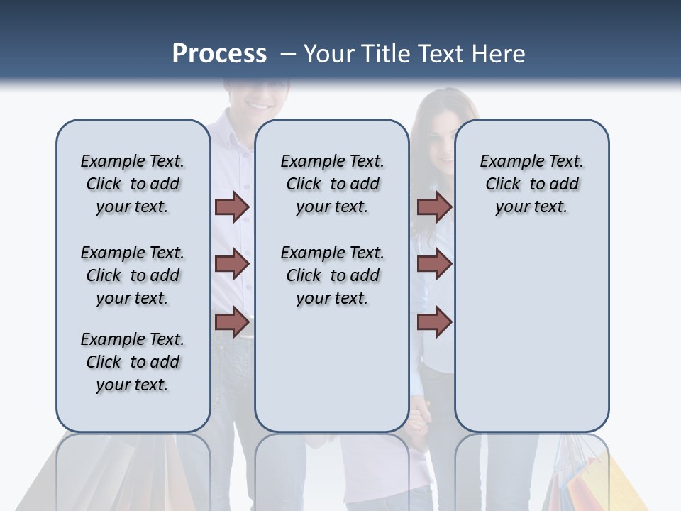 Retail Hobbies Female PowerPoint Template