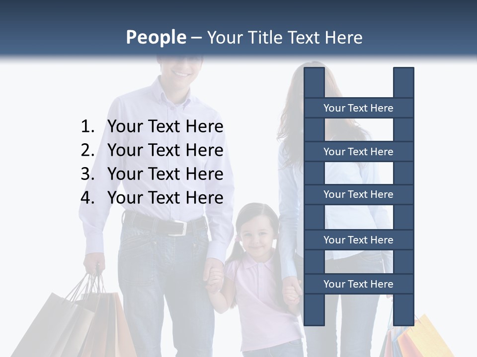 Retail Hobbies Female PowerPoint Template