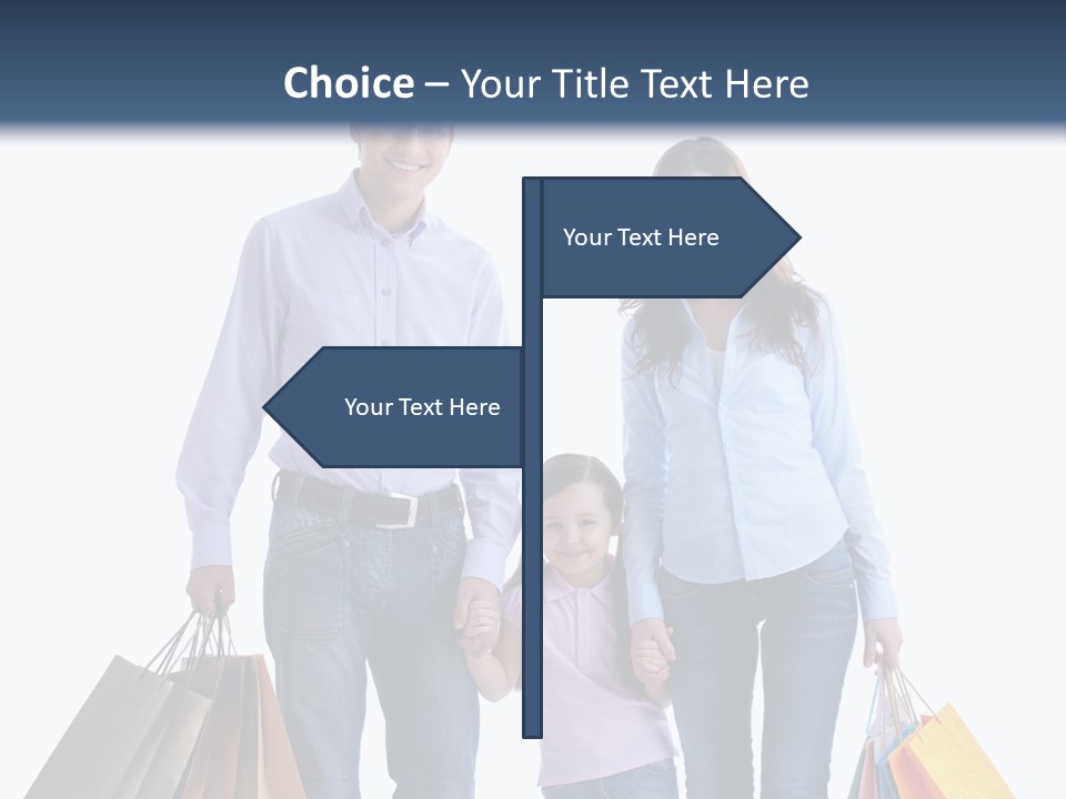 Retail Hobbies Female PowerPoint Template
