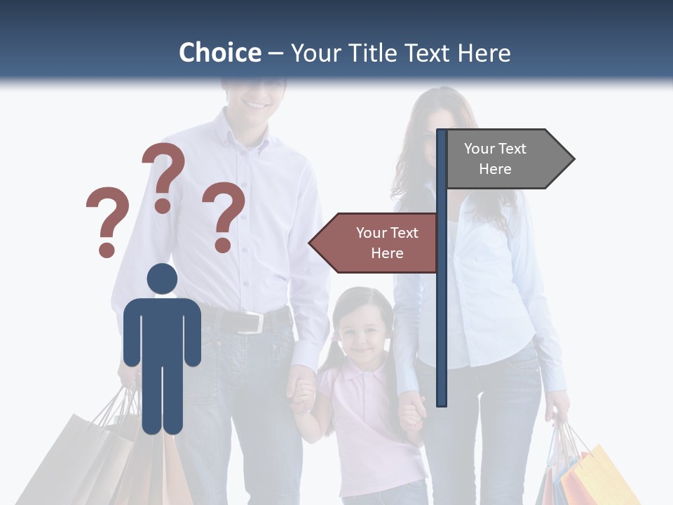 Retail Hobbies Female PowerPoint Template