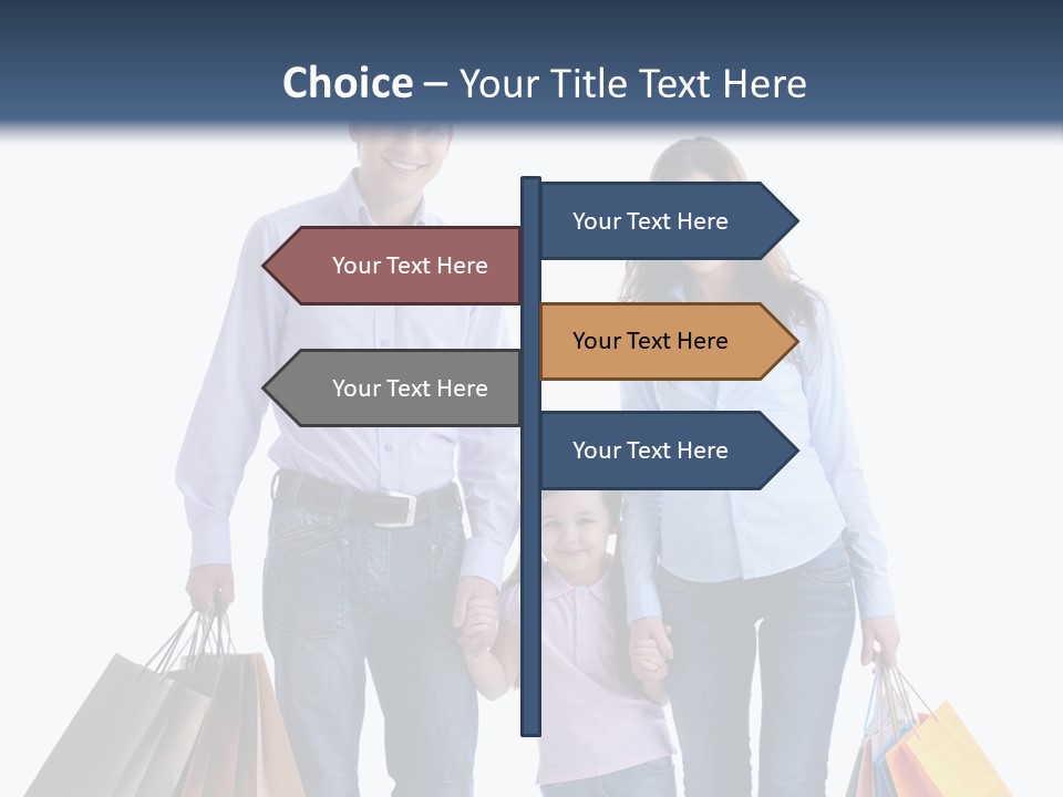 Retail Hobbies Female PowerPoint Template