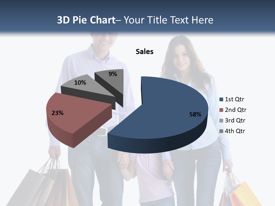 Retail Hobbies Female PowerPoint Template