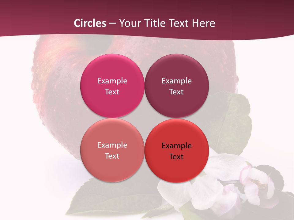 Droplet Ripe Single PowerPoint Template