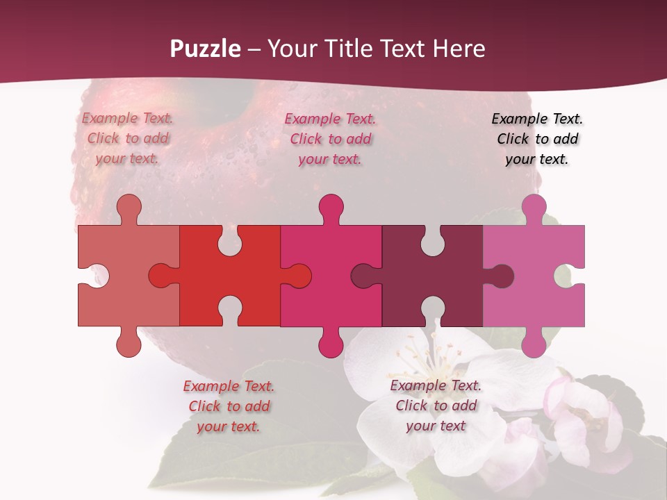 Droplet Ripe Single PowerPoint Template