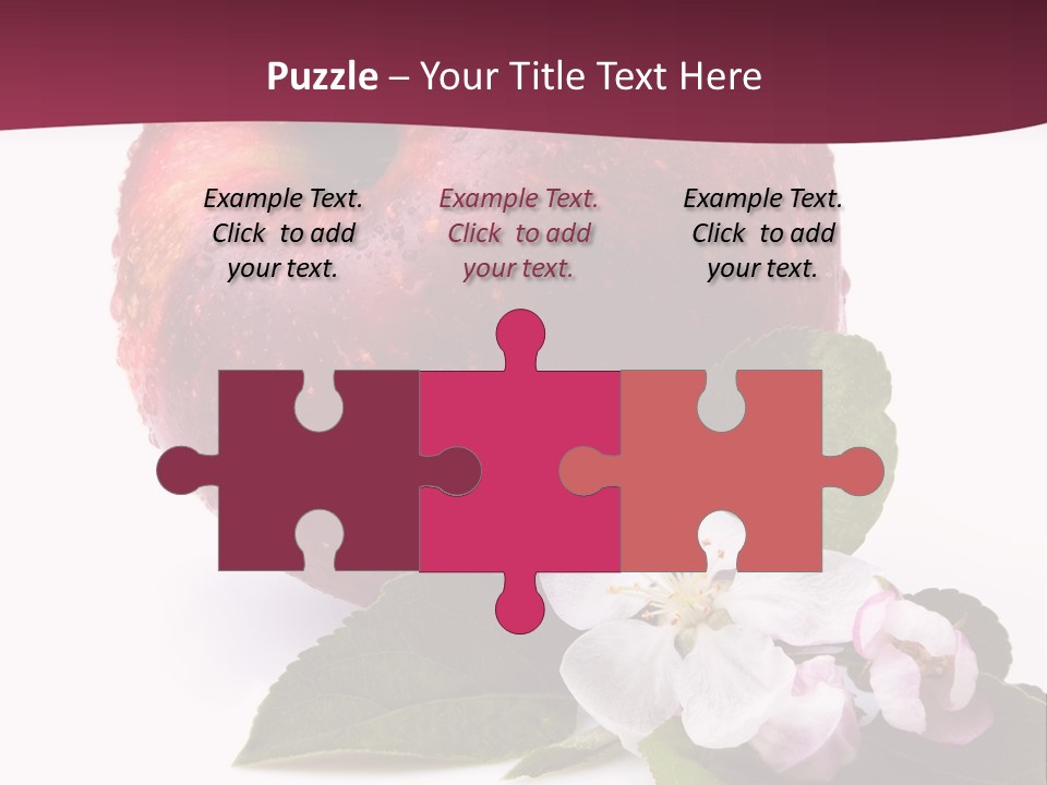 Droplet Ripe Single PowerPoint Template