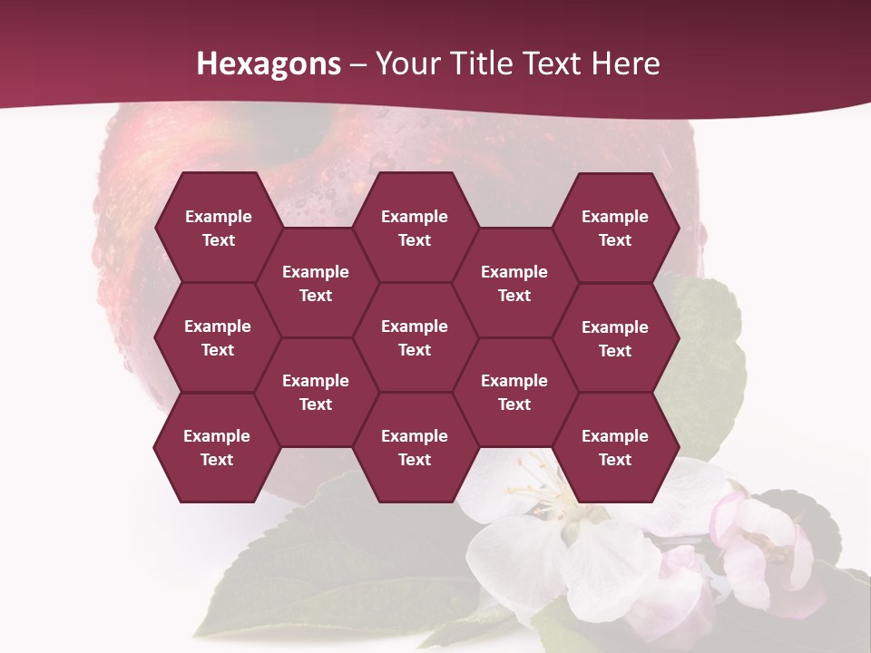 Droplet Ripe Single PowerPoint Template