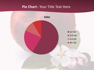 Droplet Ripe Single PowerPoint Template