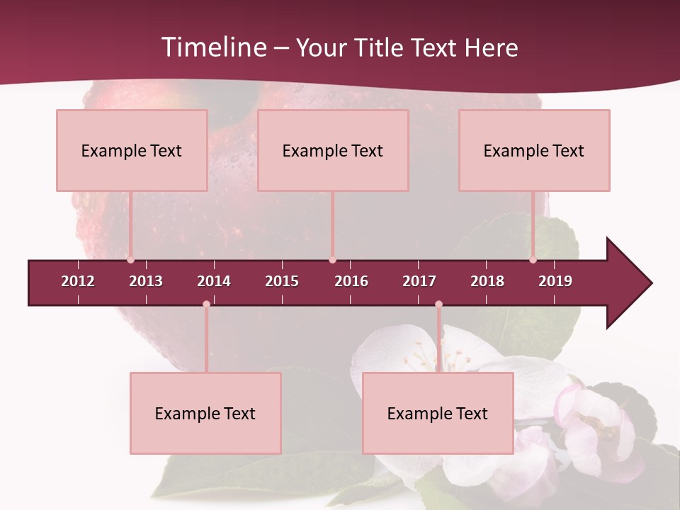 Droplet Ripe Single PowerPoint Template