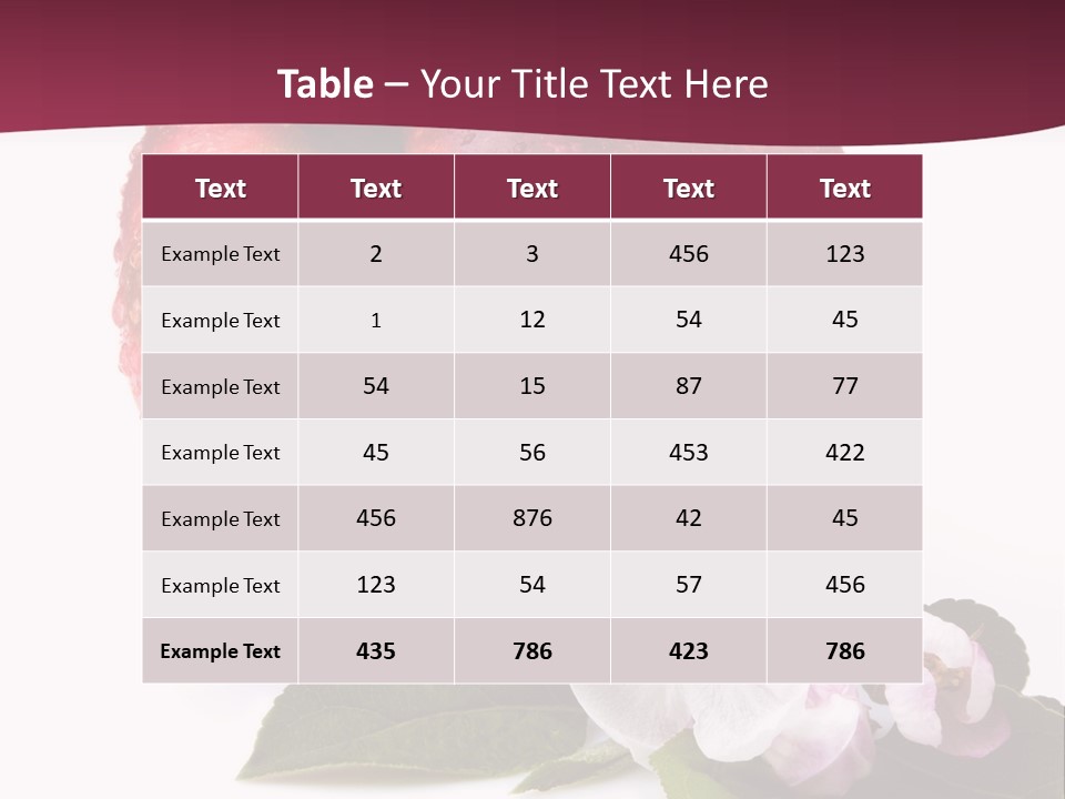 Droplet Ripe Single PowerPoint Template