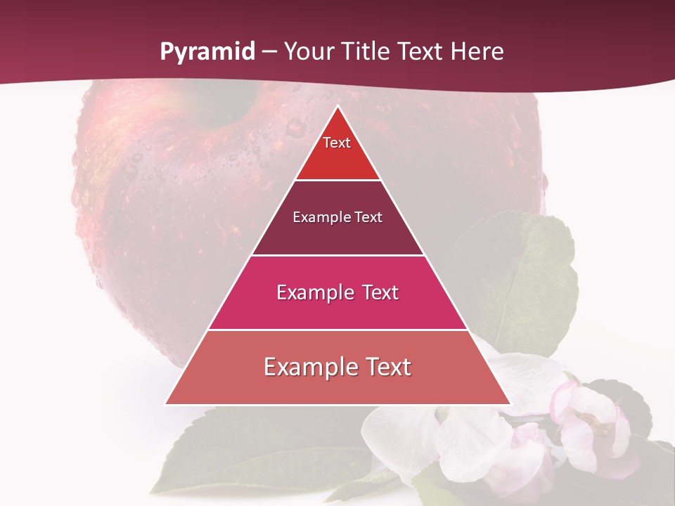 Droplet Ripe Single PowerPoint Template