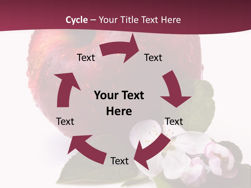 Droplet Ripe Single PowerPoint Template