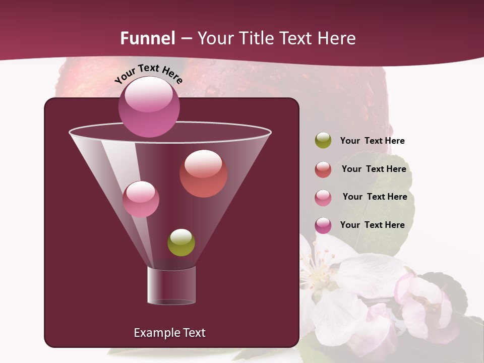 Droplet Ripe Single PowerPoint Template