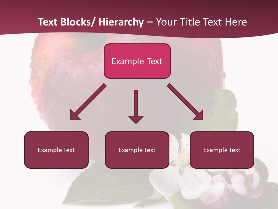 Droplet Ripe Single PowerPoint Template