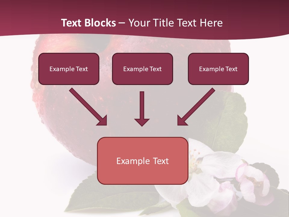 Droplet Ripe Single PowerPoint Template