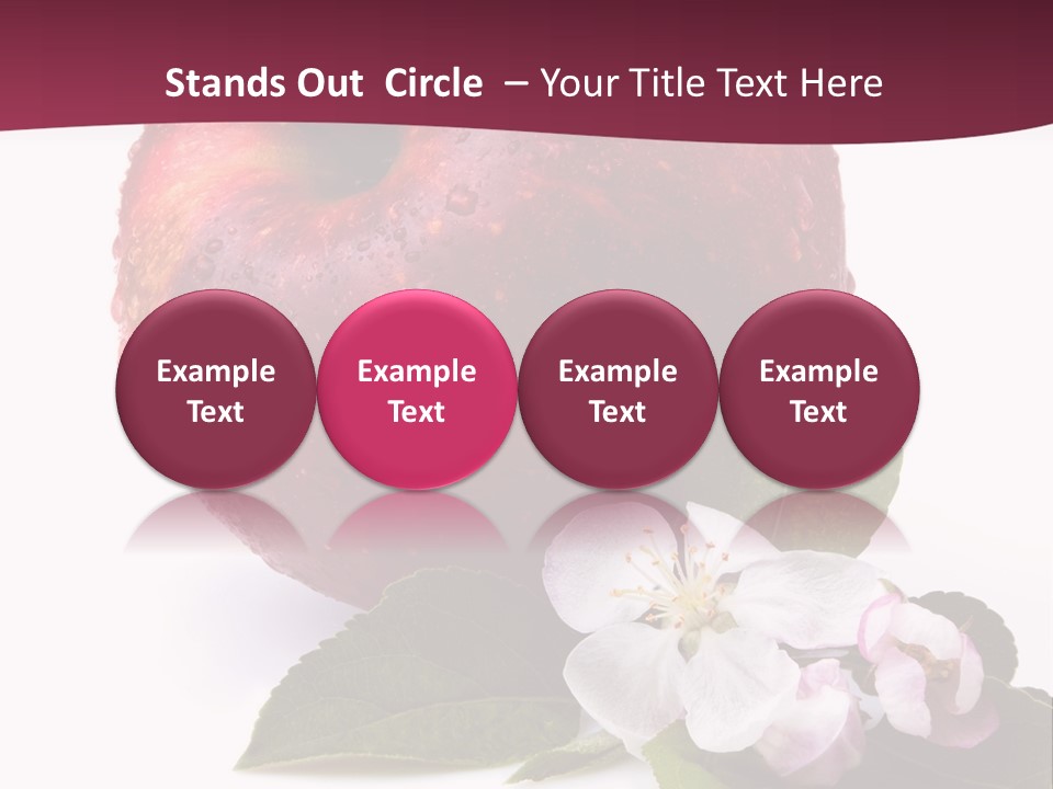 Droplet Ripe Single PowerPoint Template