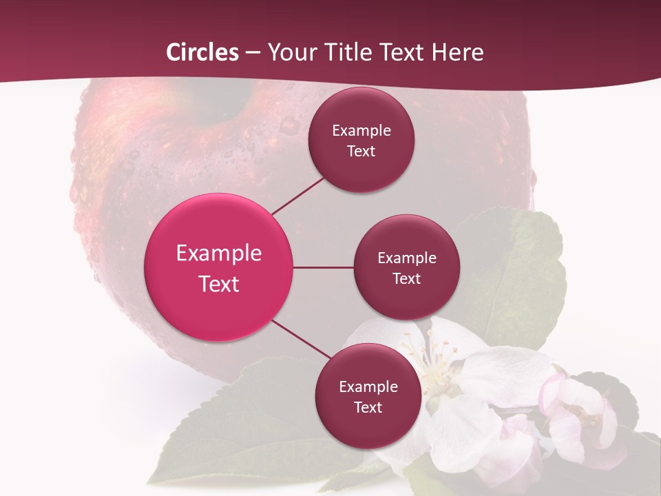 Droplet Ripe Single PowerPoint Template