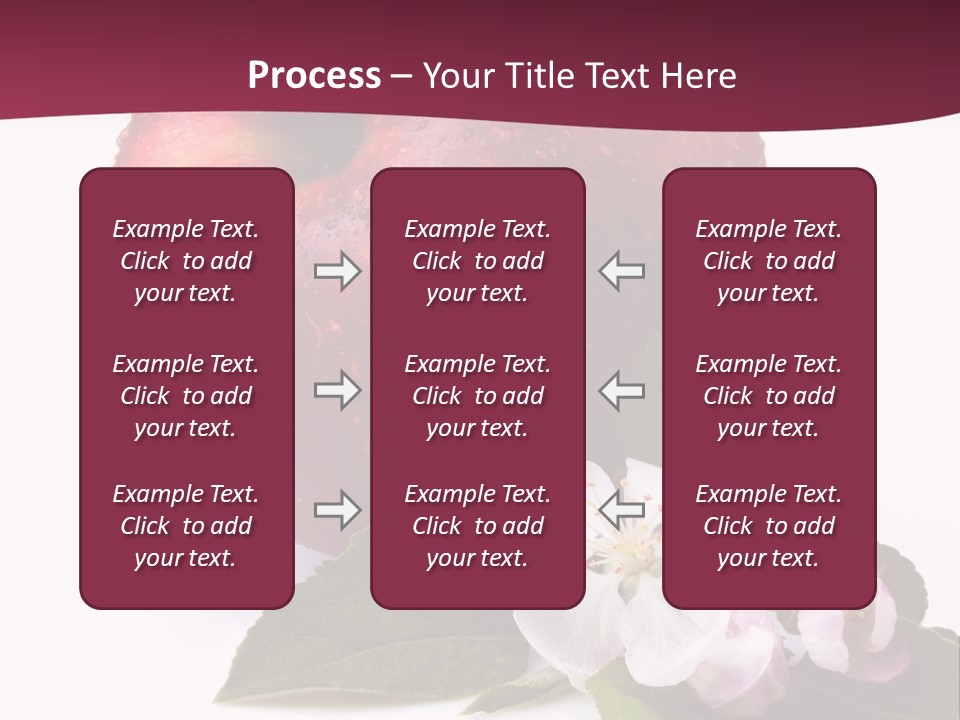 Droplet Ripe Single PowerPoint Template